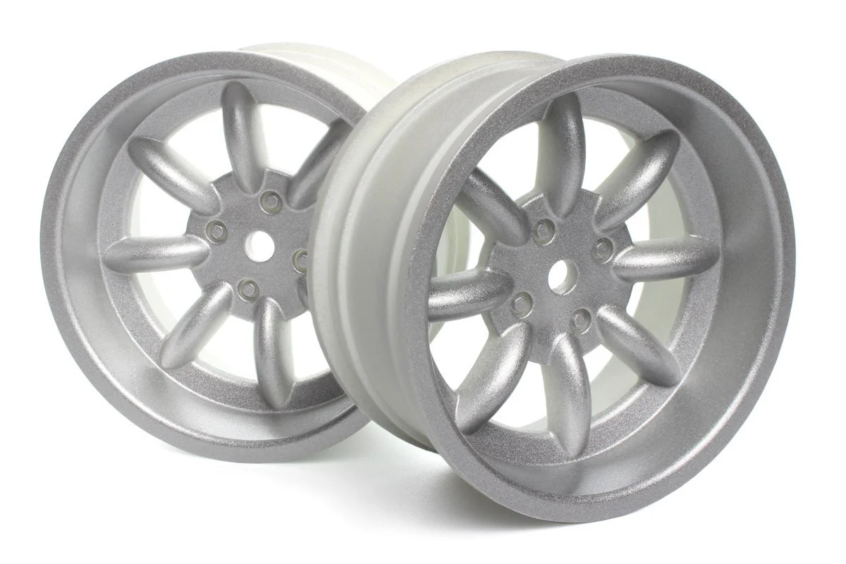Jante HPI Racing FS-15 Sport 8 rayons Argent 26 mm (OS 6 mm/Pr) HP160541
