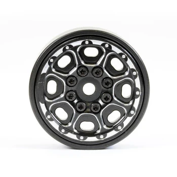 Jantes de roues noir fastrax pour TRX-4M (4) - FTTX468BK