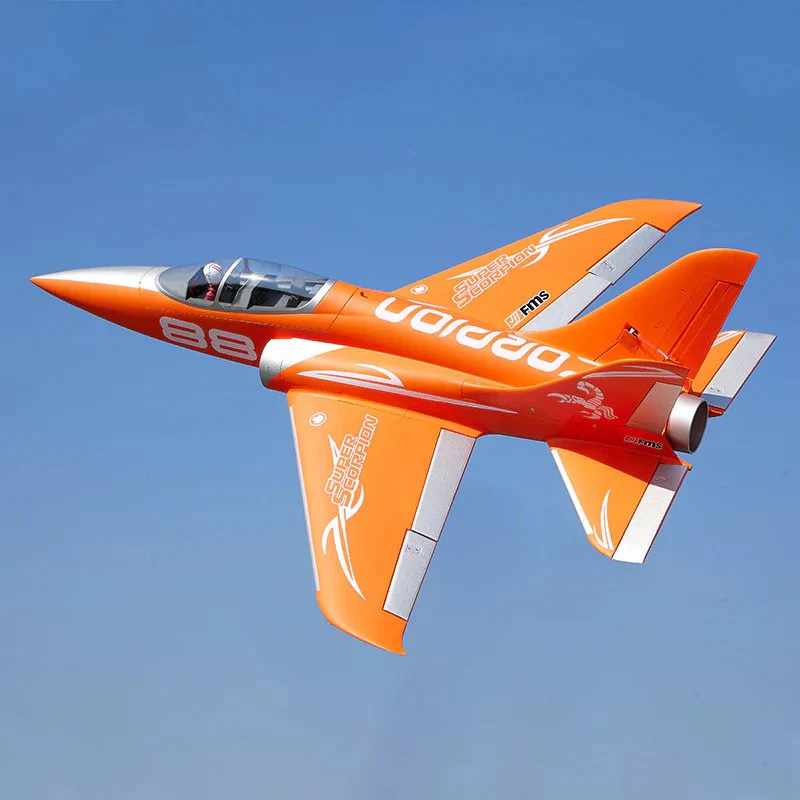 Jet FMS 6S Super Scorpion V2  PNP kit - FMS145 orange - Image 3