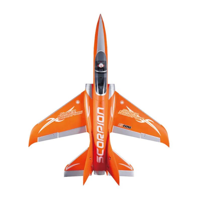 Jet FMS 6S Super Scorpion V2  PNP kit - FMS145 orange - Image 6