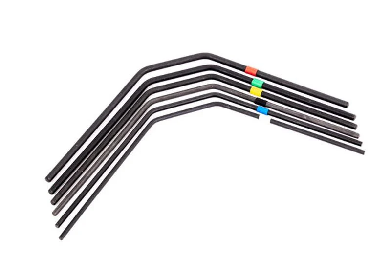 Jeu de barres anti-roulis (x6) Traxxas sledge 9596