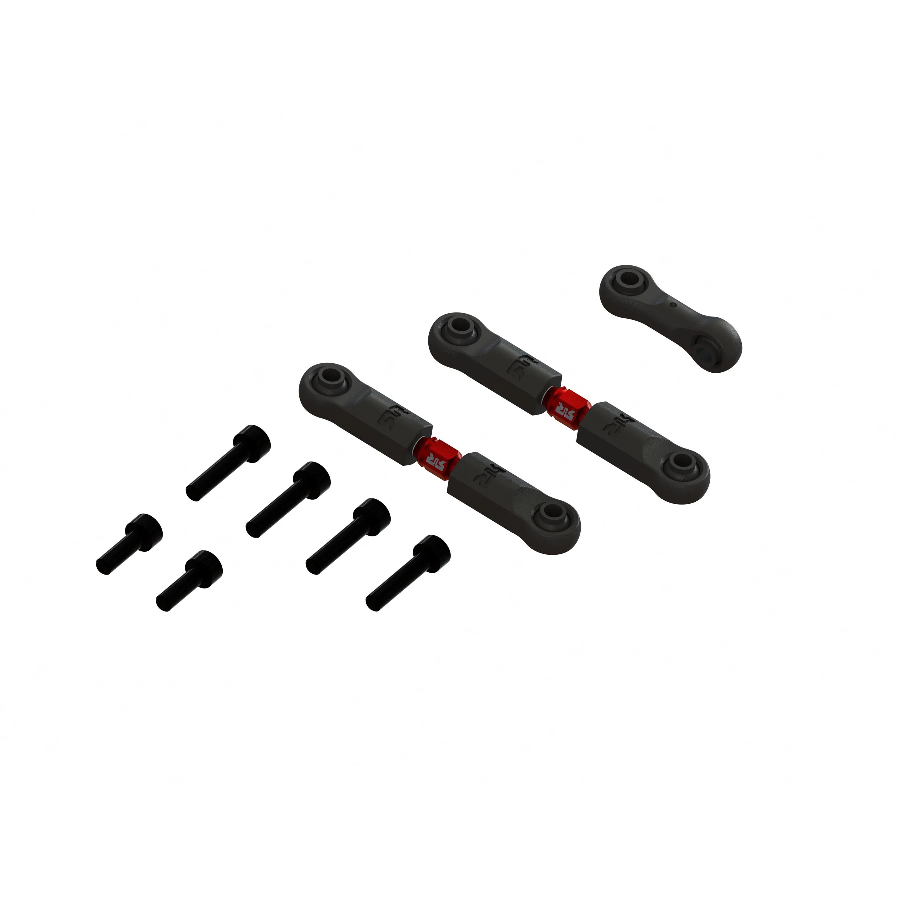 Jeu de biellettes de direction réglables en aluminium B (2) GROM - ARA340217