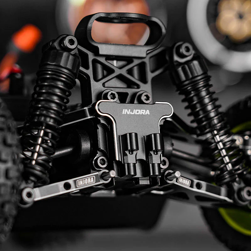 Kit caches de différentiel en aluminium Injora 1/16 Arrma Mojave Grom - Image 3