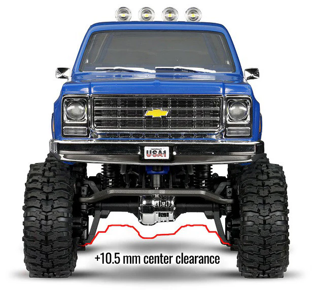 Kit d'essieu avant + arrière complet (réduction 2,56:1) pour TRX-4M - Traxxas 9843R - Image 2