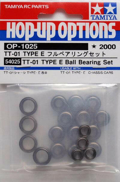 Kit roulement TT01E - Tamiya 54025 - Image 2