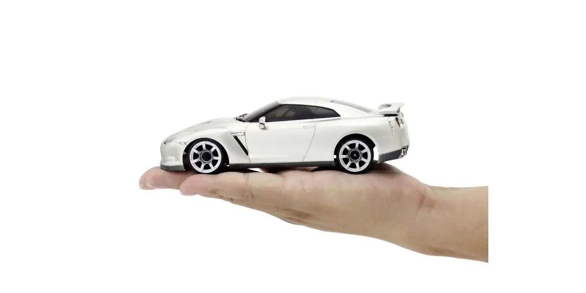 Kyosho First Mini-Z 1:28 Nissan GT-R R35 Silver - K.66608A - Image 8