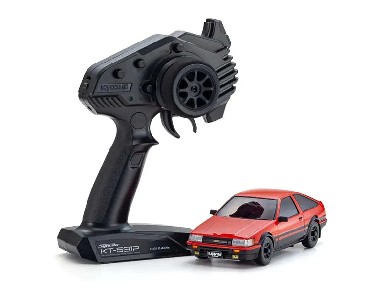 Kyosho Mini-Z AWD Toyota Corolla Levin AE86 Red-Black (MA020N-L/KT531P) K.32641RBK