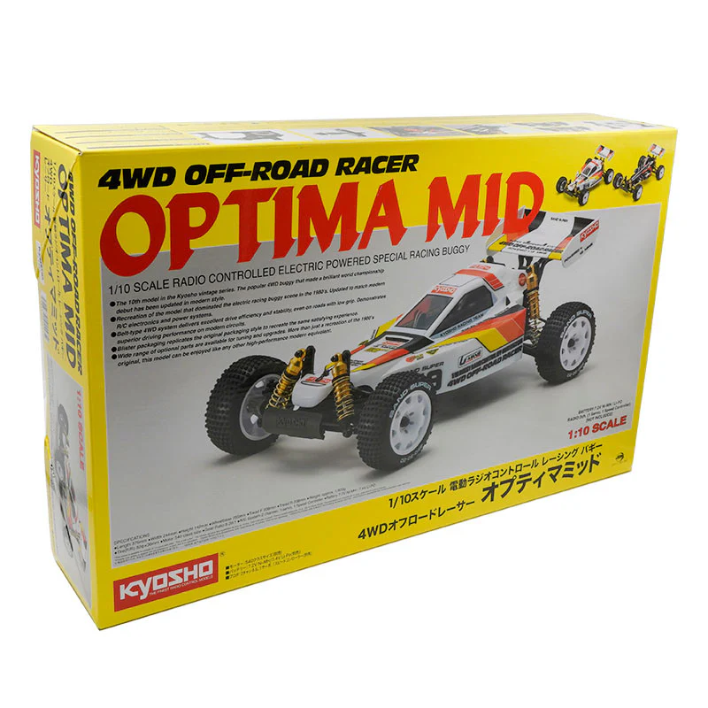 Kyosho Optima Mid 30622 Buggy 4WD 1/10 - Image 2