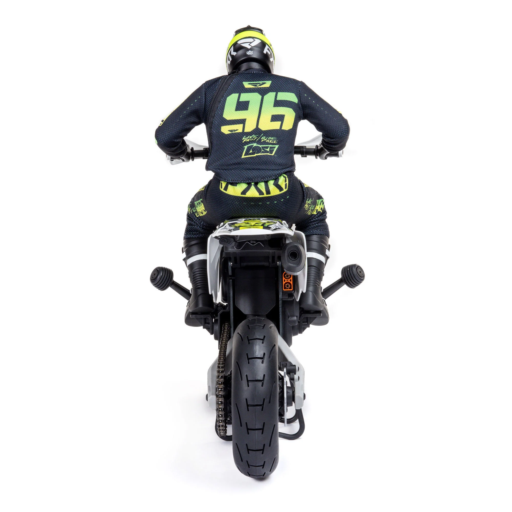 Moto RC Losi 1/4 Promoto-SM FXR RTR blanc - LOS-2272 - Image 8
