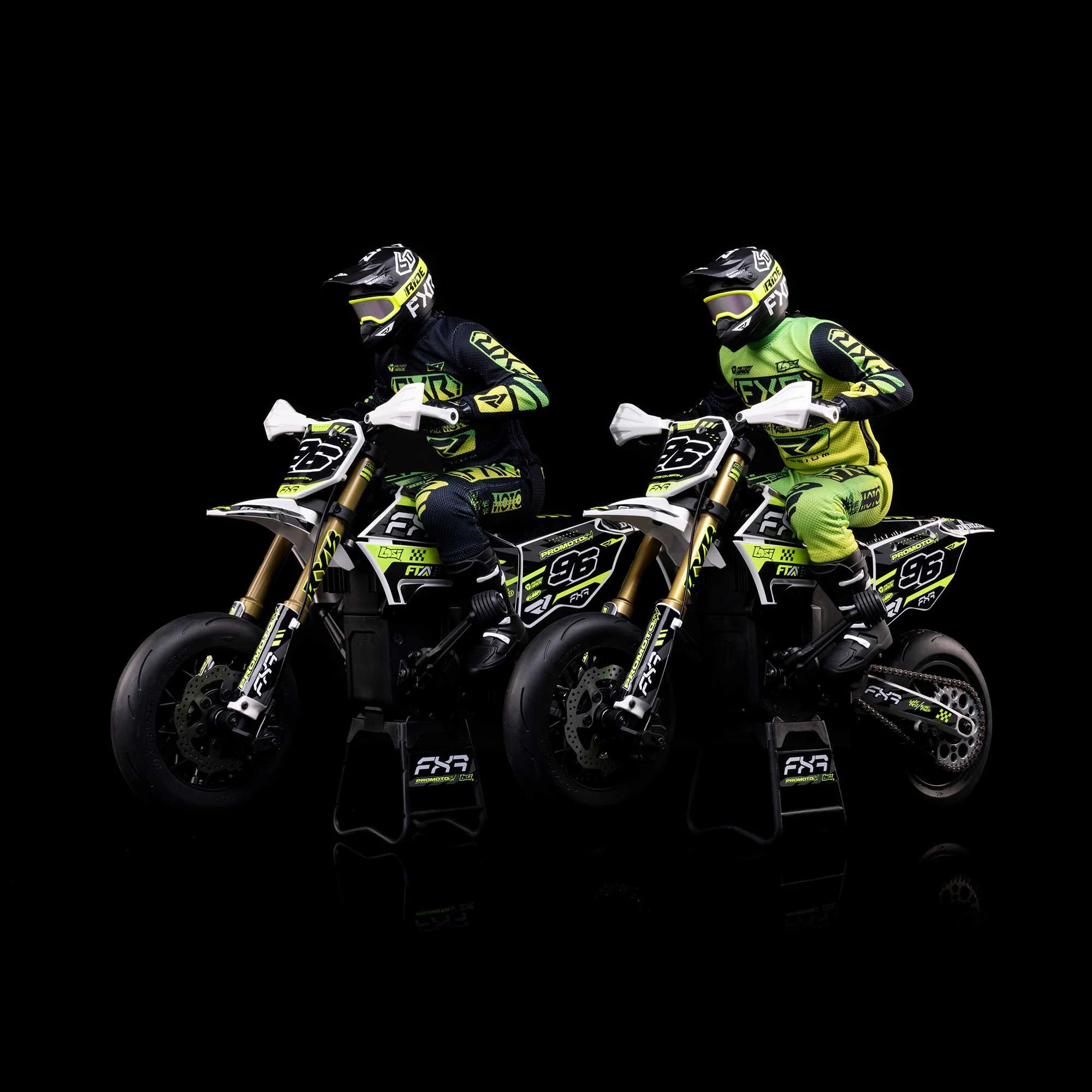 Moto RC Losi 1/4 Promoto-SM FXR RTR blanc - LOS-2272 - Image 15
