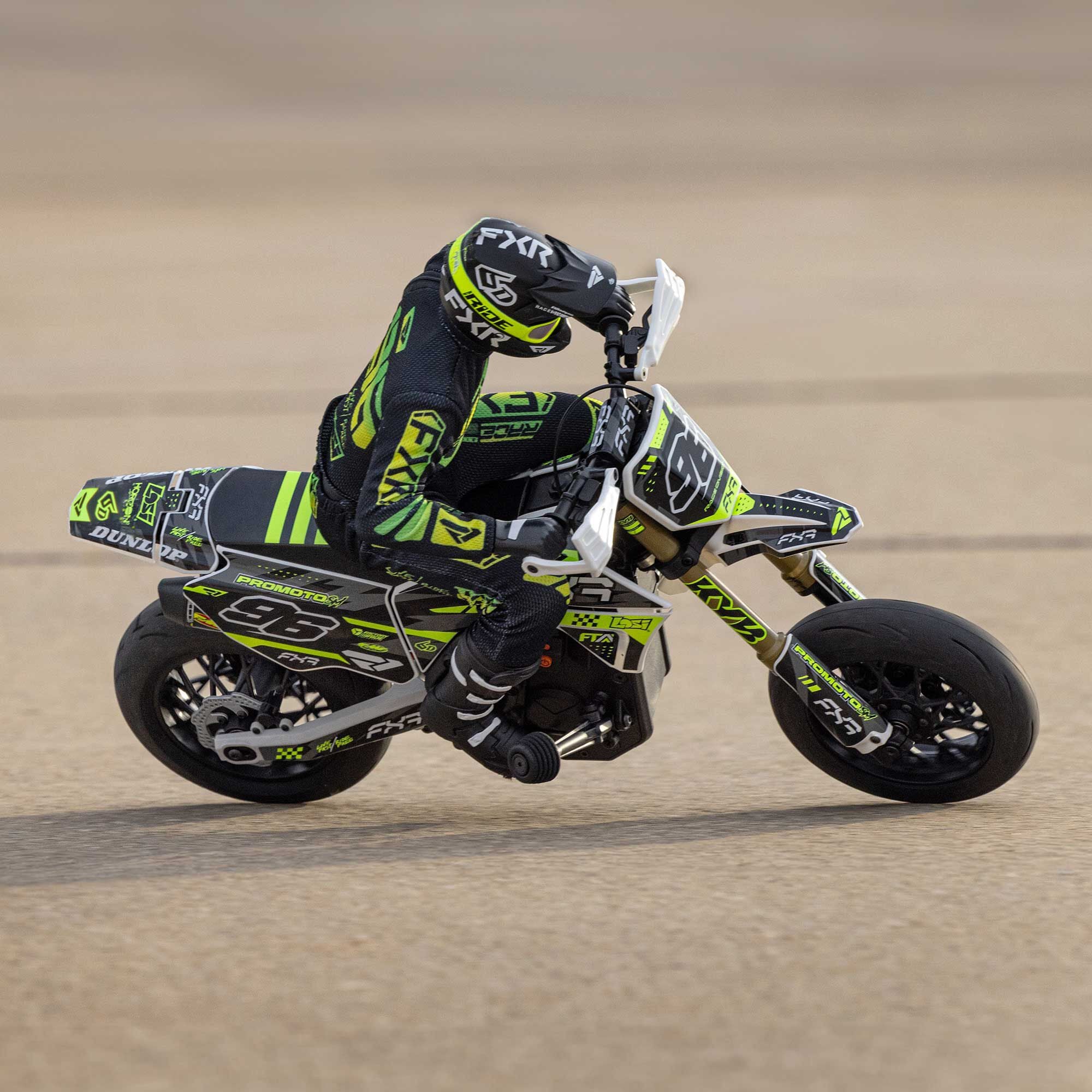 Moto RC Losi 1/4 Promoto-SM FXR RTR blanc - LOS-2272 - Image 22