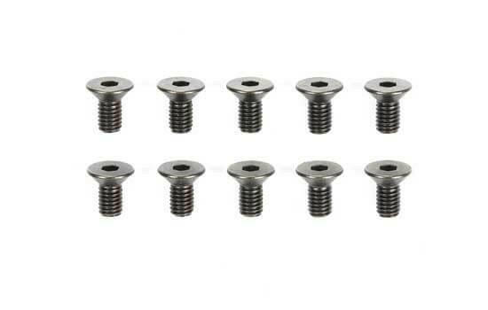 Lot de 10 Vis 3x6mm acier Tête fraisée - Tamiya 51625