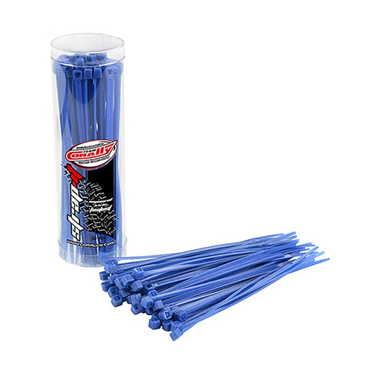 Lot de 50 Colliers nylon Bleu 2,5x100mm Corally - Image 2