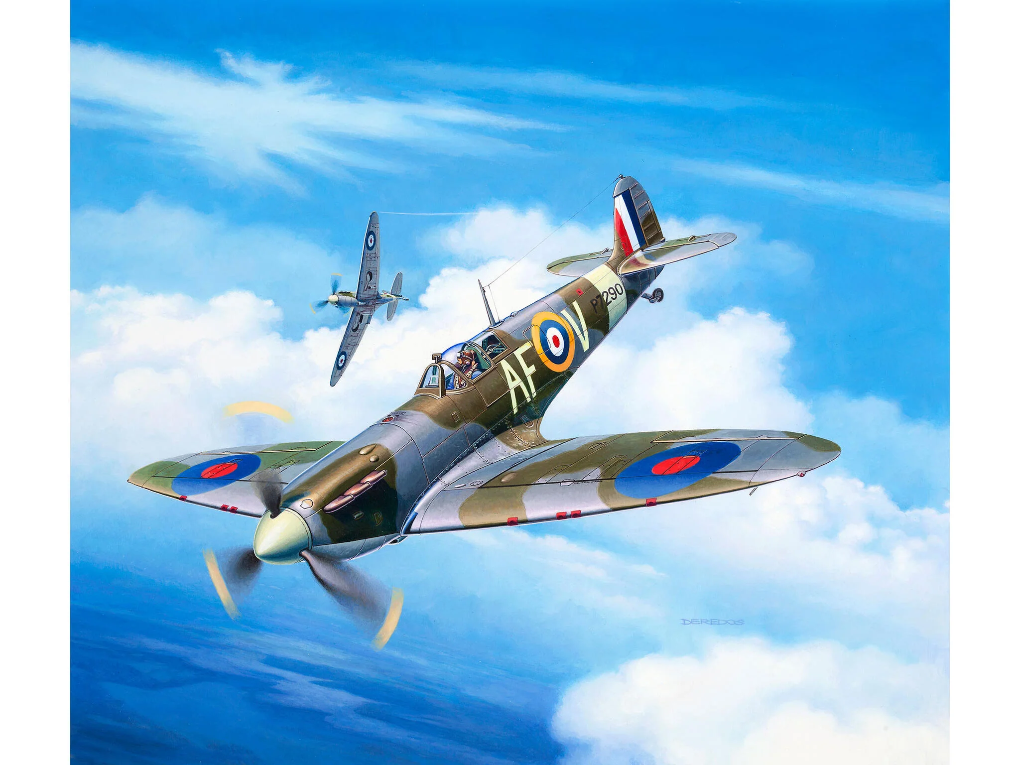 Maquette avion Revell 03953 Spitfire MK.IIA - Image 6