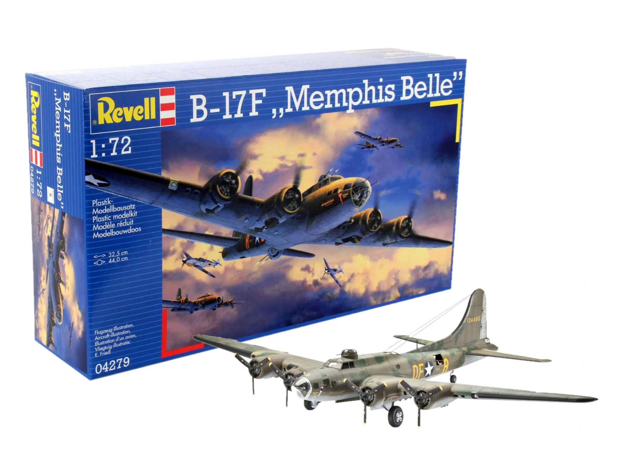 Maquette avion Revell 04279 B-17F Memphis Belle