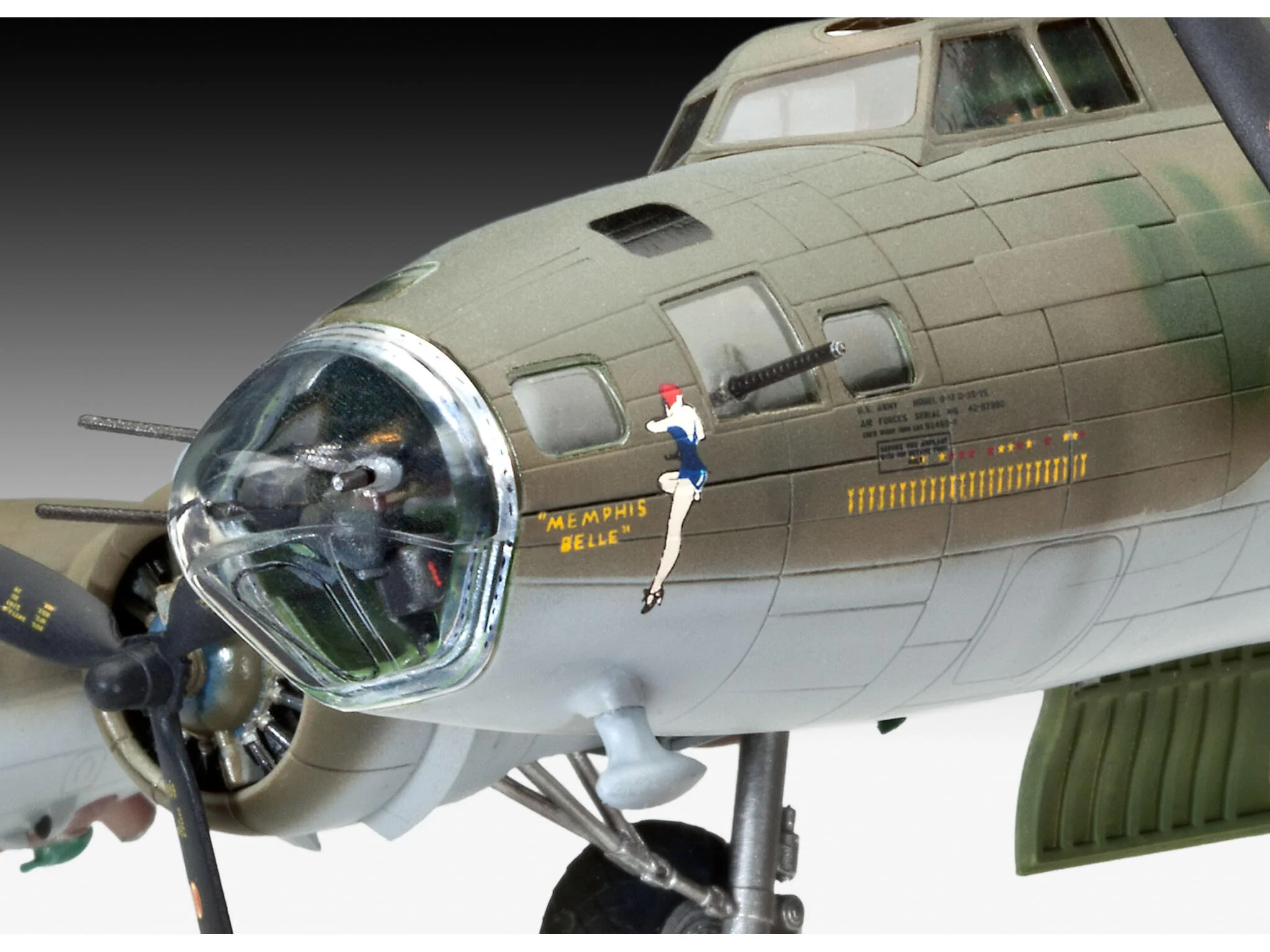 Maquette avion Revell 04279 B-17F Memphis Belle - Image 5