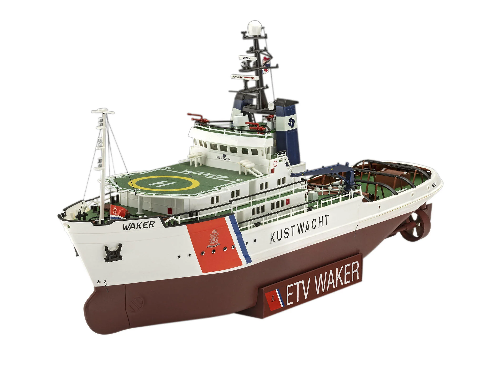Maquette bateau Revell 05240 ETV Waker - Image 2