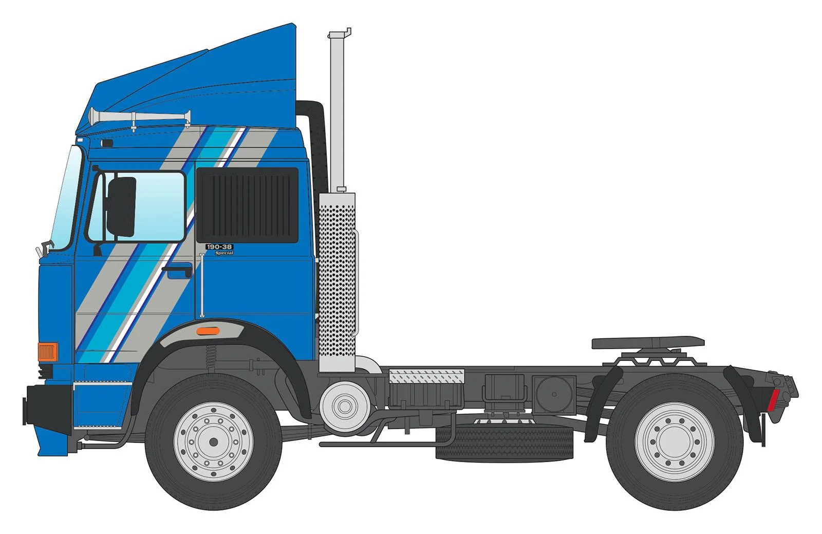 Maquette camion IVECO 190.38 COWBOY - Italeri 90767 - Image 3