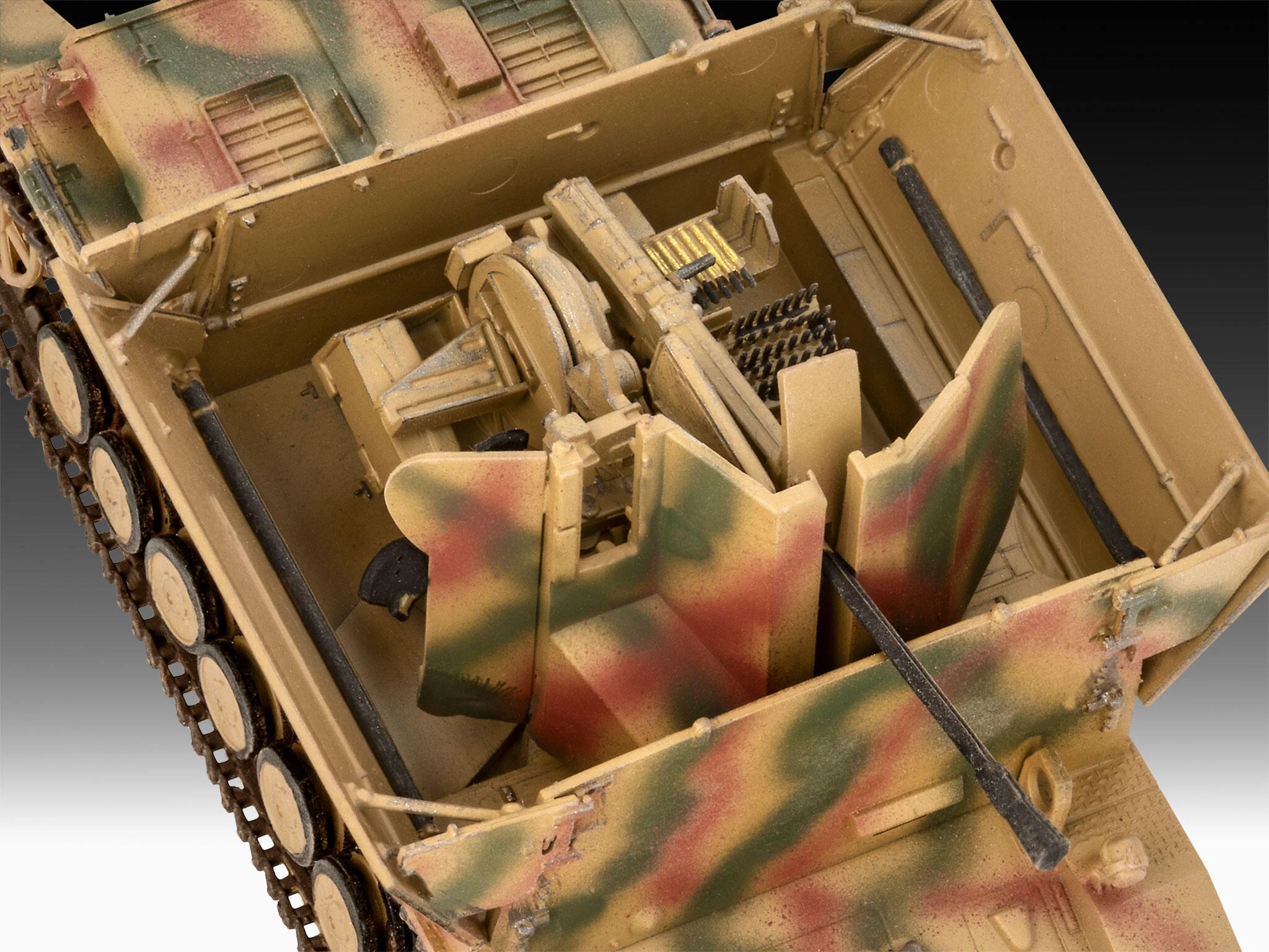 Maquette militaire Revell 03363 Flakpanzer IV - "Möbelwagen" 3,7 cm Flak 43 - Image 5