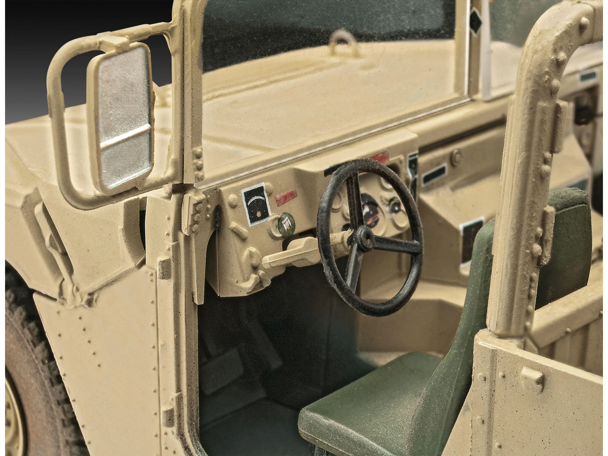 Maquette militaire Revell 03366 HMMWV M109 7A2 - Image 5