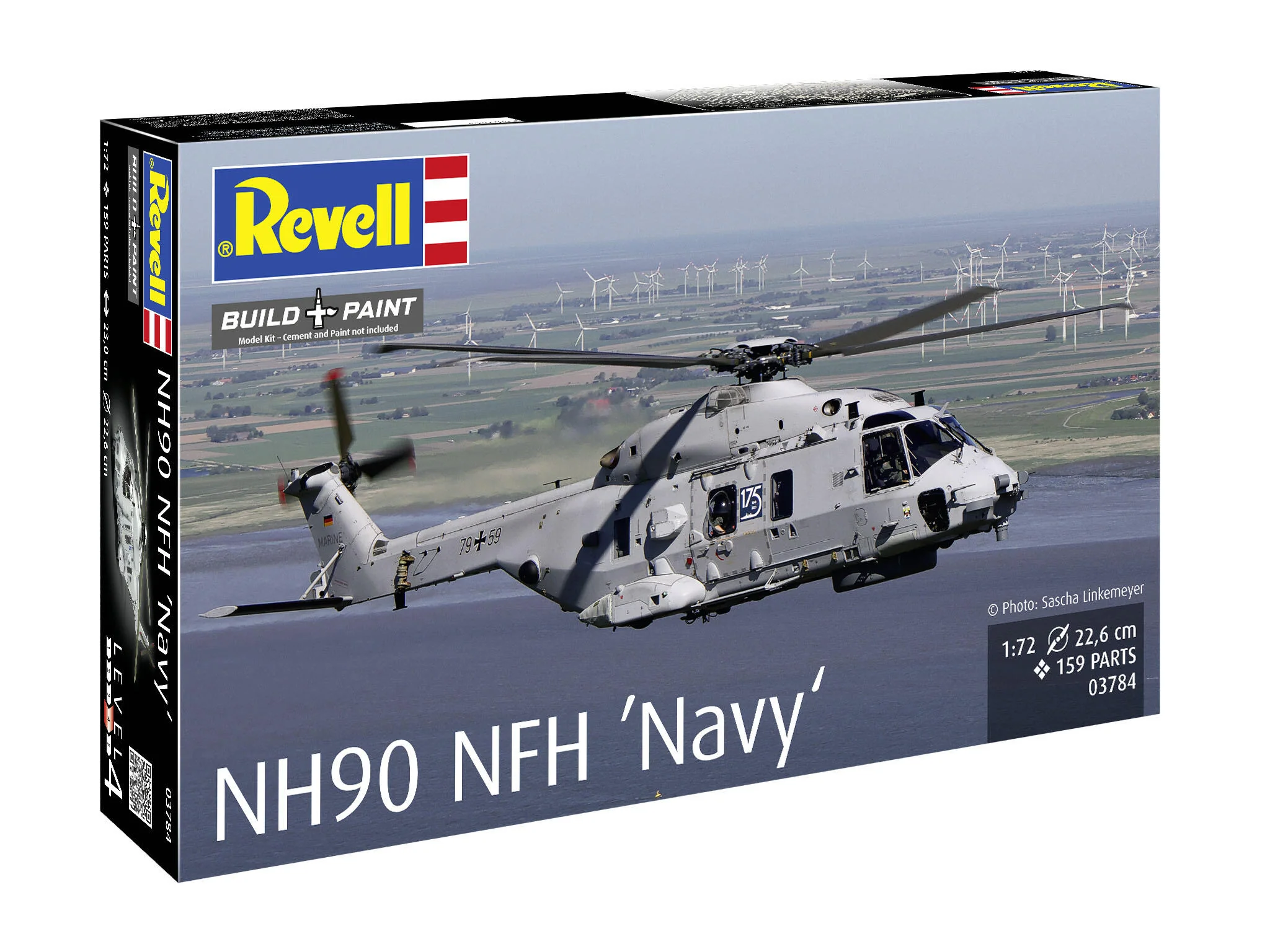 Maquette hélicoptère Revell 03784 NH90 NFH "Navy" - Image 3