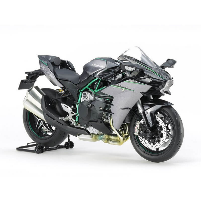 Maquette moto Kawasaki Ninja H2 Carbon - Tamiya 14136 - 1/12 - Image 2