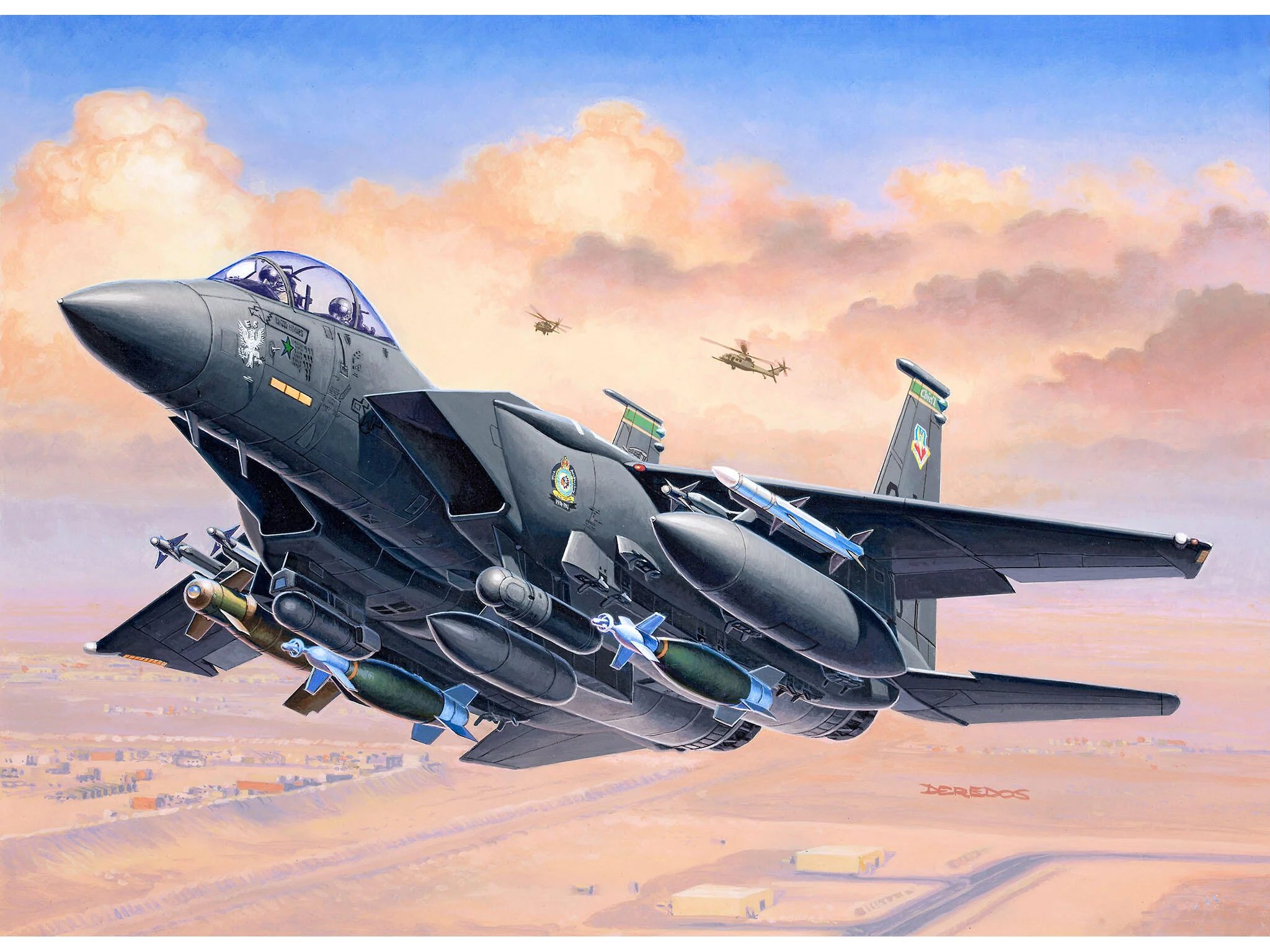 Maquette Revell Starter kit 73972 F-15E Strike Eagle & bombs avec accessoires de base - Image 3