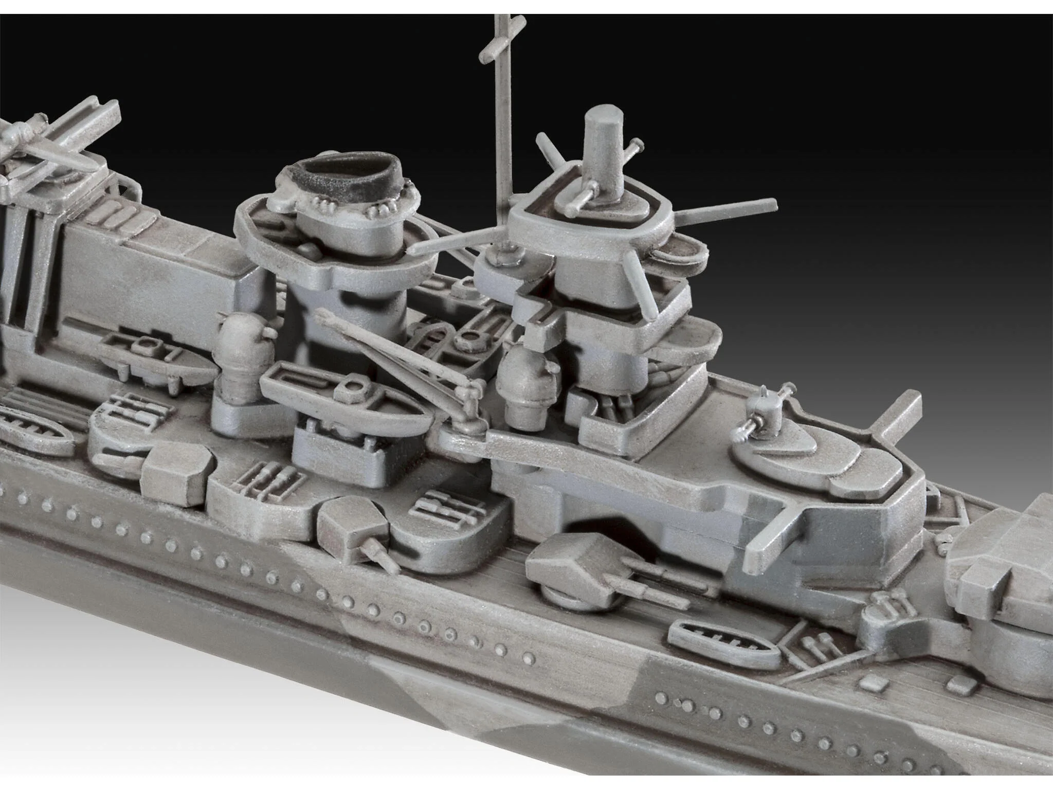 Maquette Revell Starter kit 75181 Battleship Gneisenau avec accessoires de base - Image 3