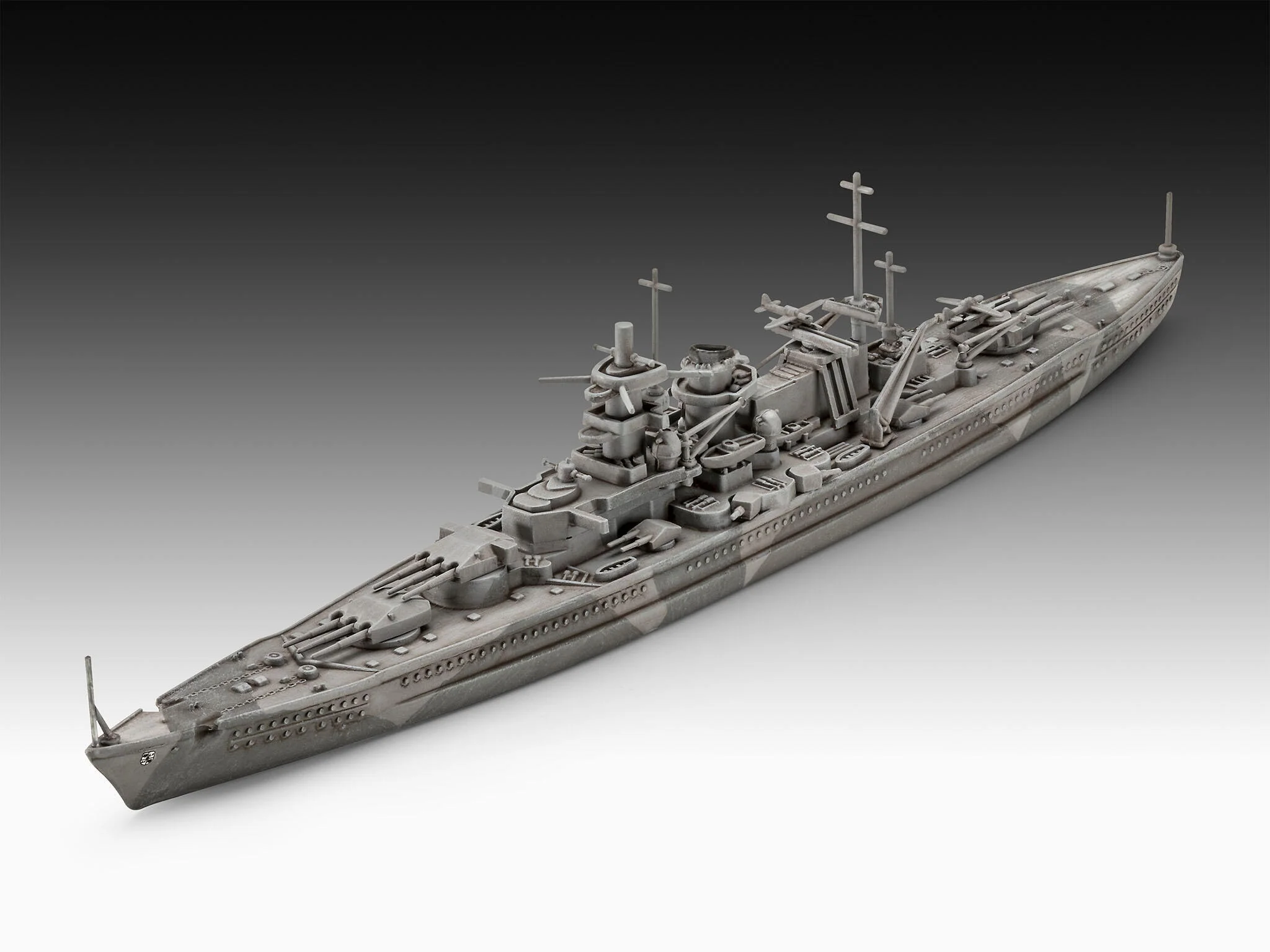 Maquette Revell Starter kit 75181 Battleship Gneisenau avec accessoires de base - Image 5
