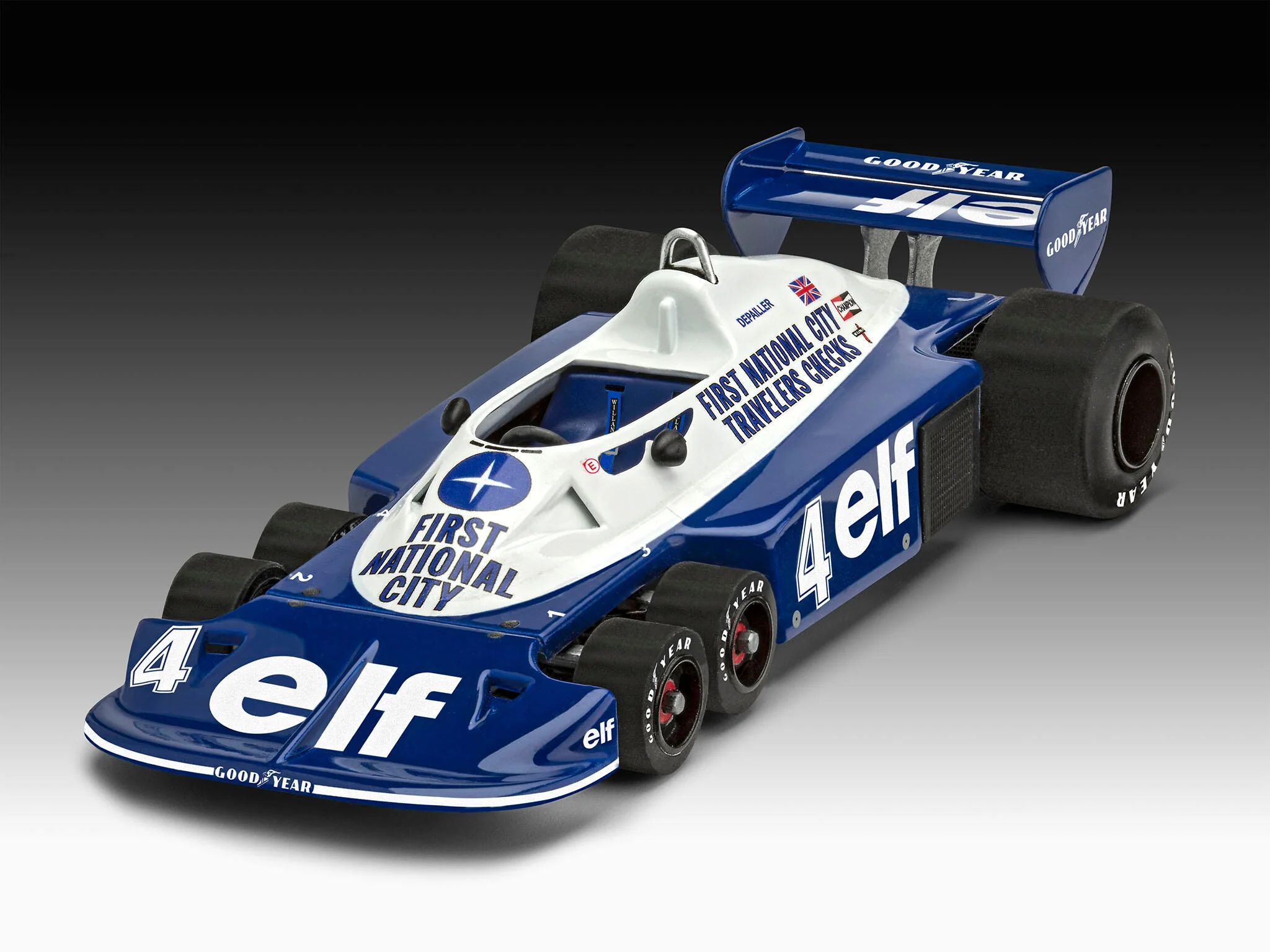 Maquette Revell Starter kit 77741 Tyrrell P34/2 6-Wheeler avec accessoires de base - Image 2