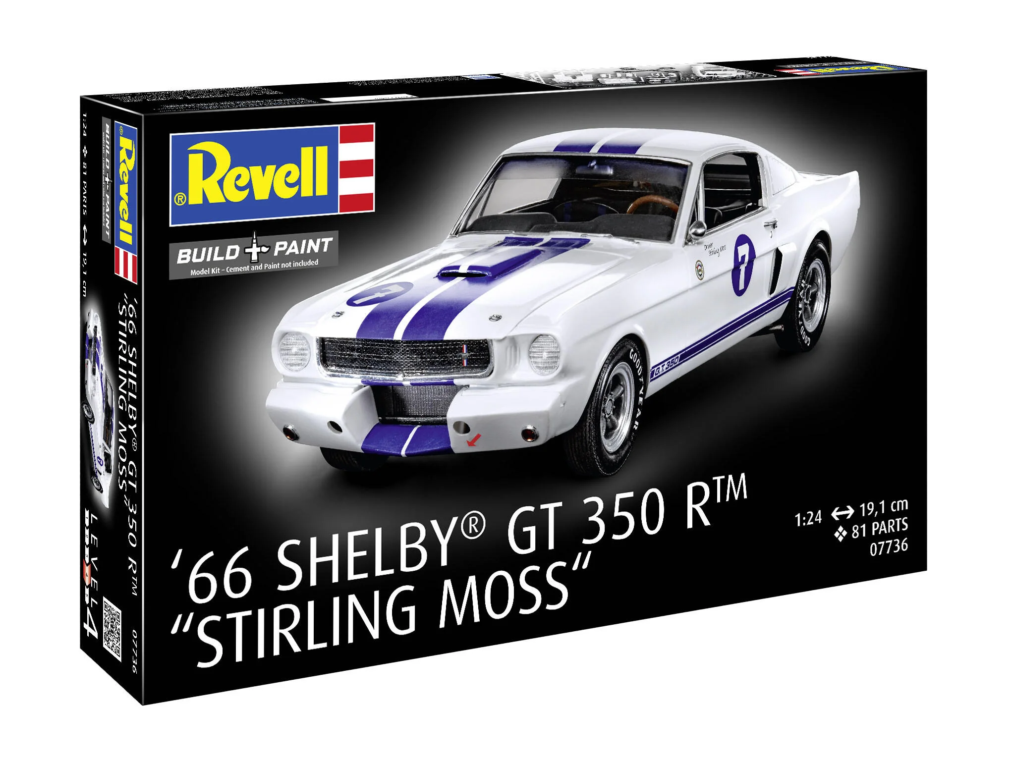 Maquette voiture 07736 Revell 1966 Shelby GT 350 R "Stirling Moss" - Image 10