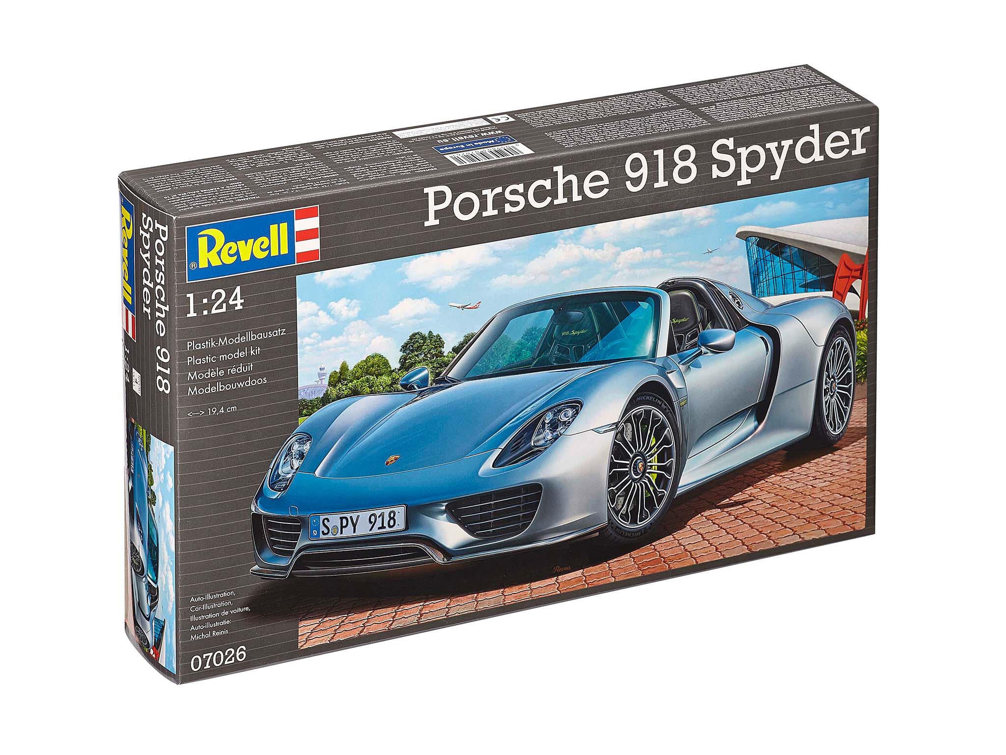 Maquette voiture Revell 07026 Porsche 918 Spyder - Image 7