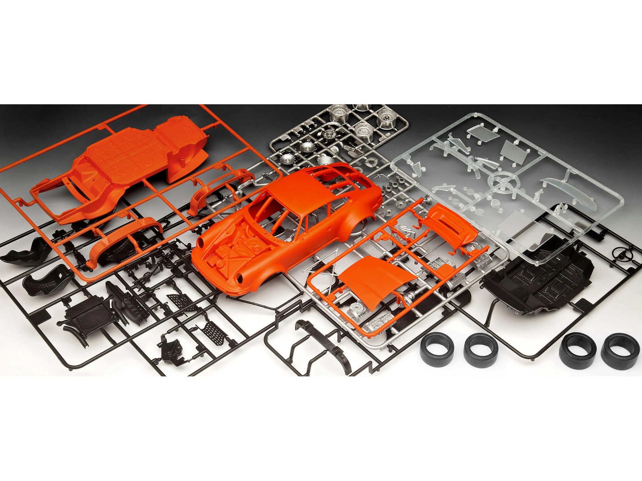 Maquette voiture Revell 07031 Porsche 934 RSR "JÄGERMEISTER" - Image 6
