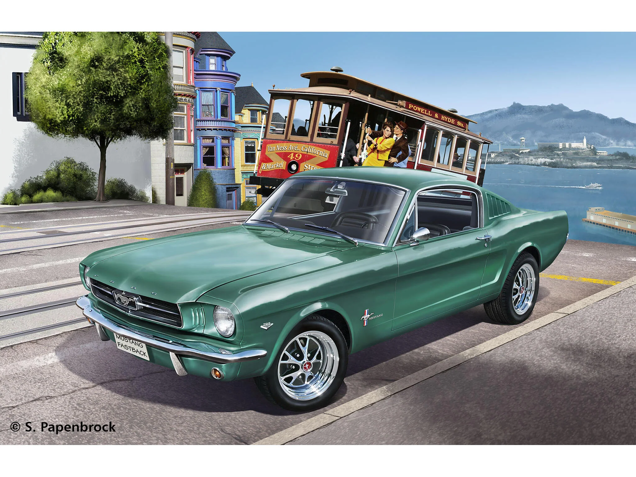 Maquette voiture Revell 07065 Ford mustang 1965 - Image 2
