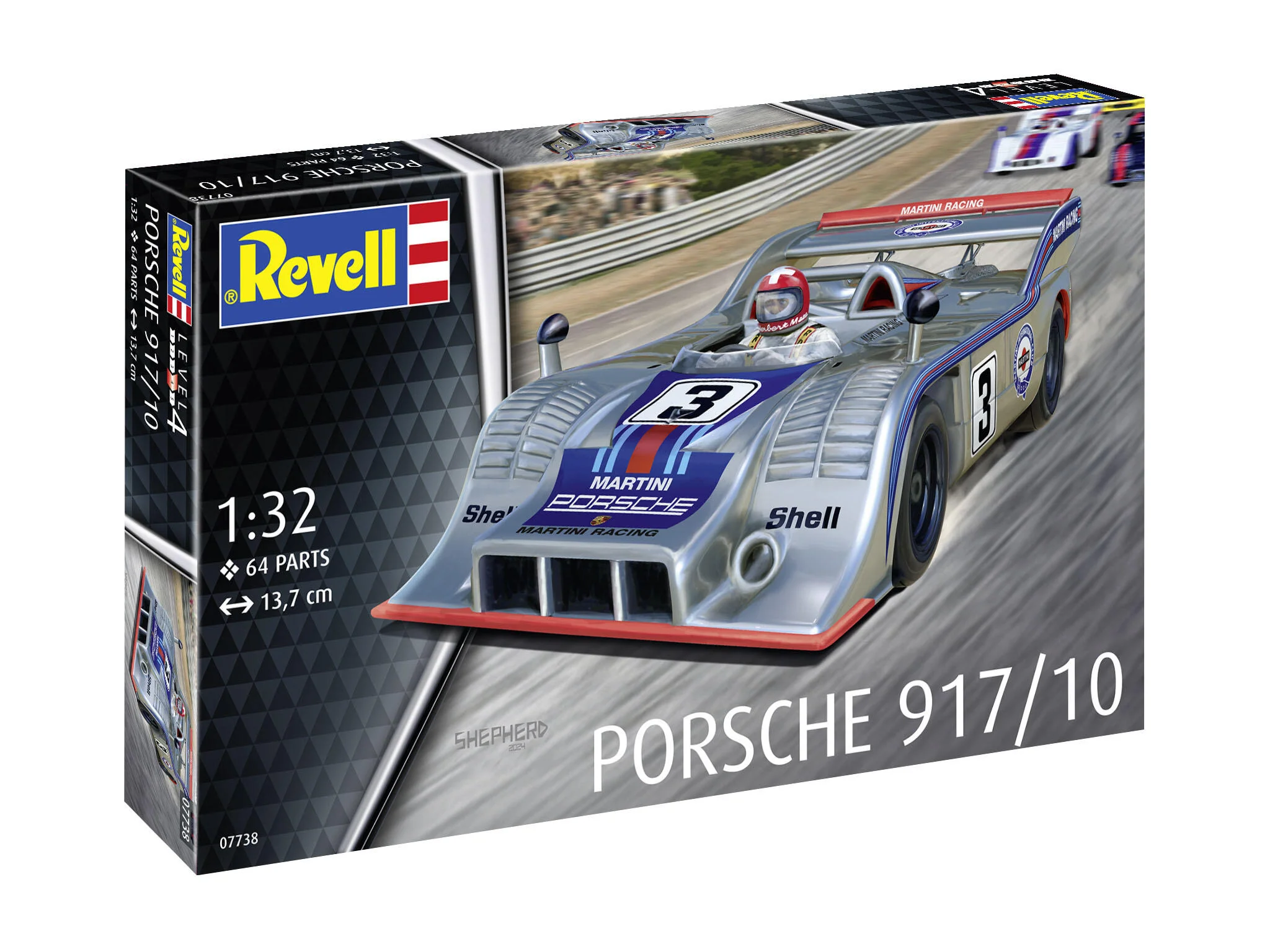 Maquette voiture Revell 07738 Porsche 917/10 - Image 9