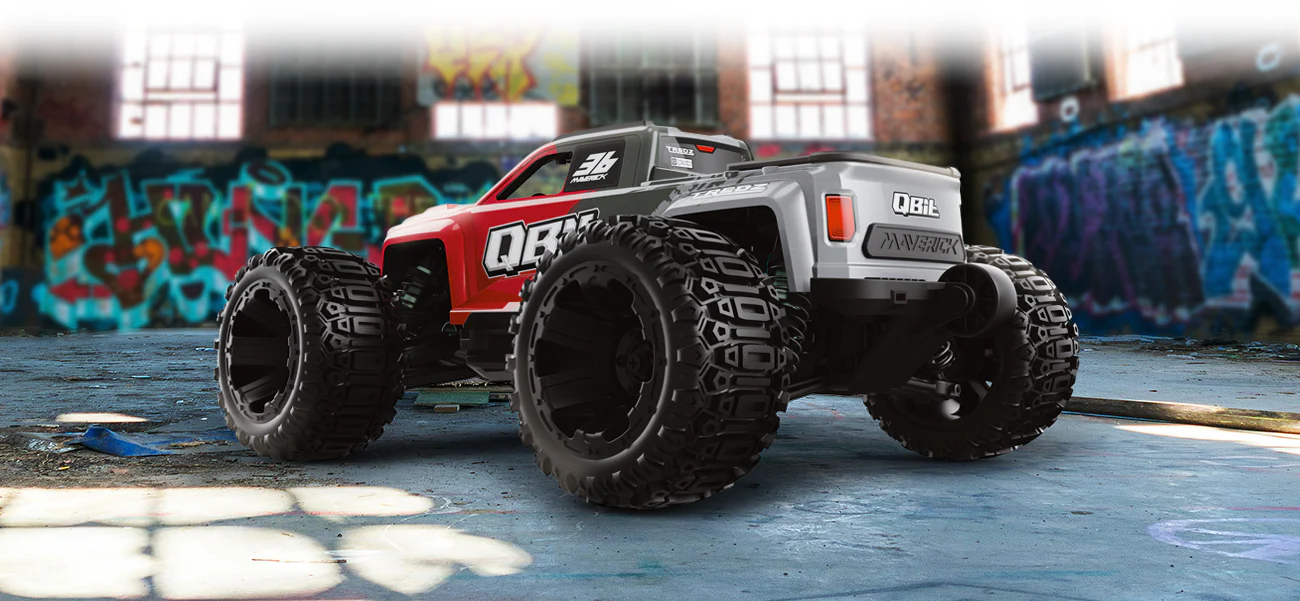 Maverick QBIT Monster truck 1/16 version charbon 151003 - Image 8