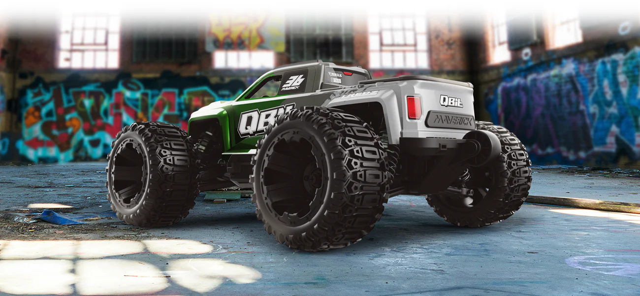 Maverick QBIT Monster truck 1/16 version charbon 151004 - Image 8