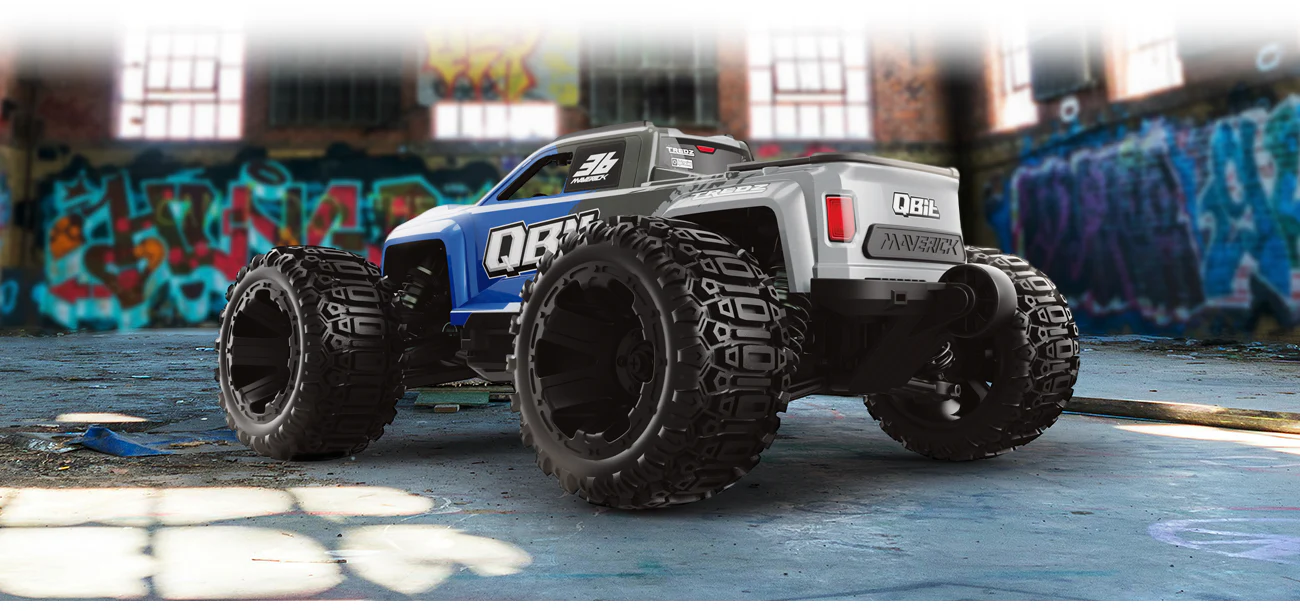 Maverick QBIT Monster truck 1/16 version charbon 151000 - Image 6