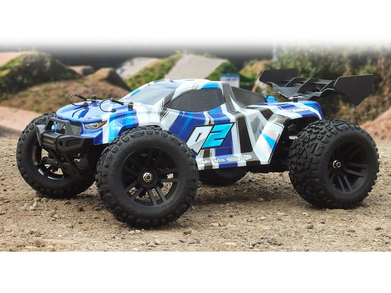 Combo Maverick RC Quantum2 XT stadium truck 1/10 bleu - MV150402 - Image 10