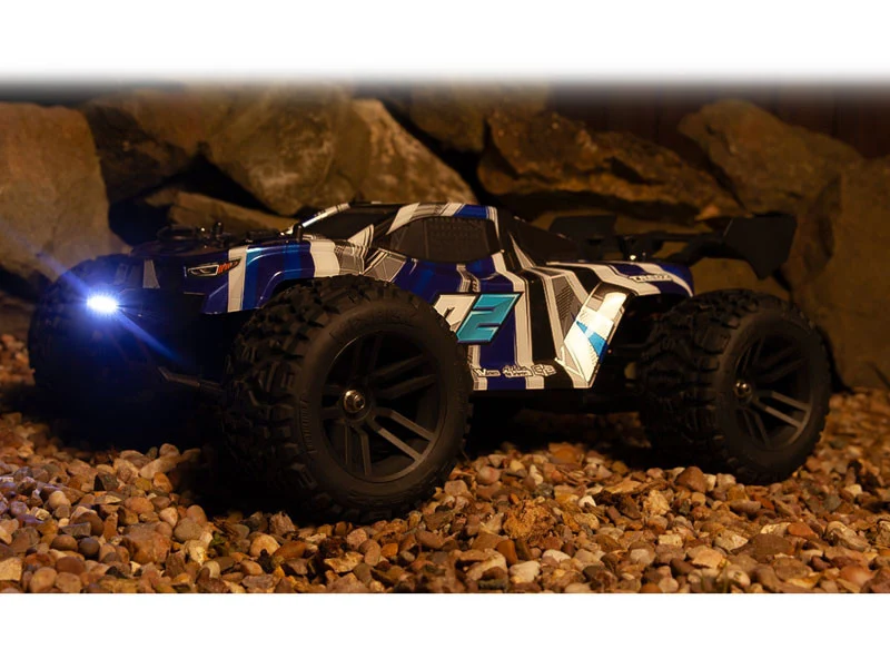 Combo Maverick RC Quantum2 XT stadium truck 1/10 bleu - MV150402 - Image 6