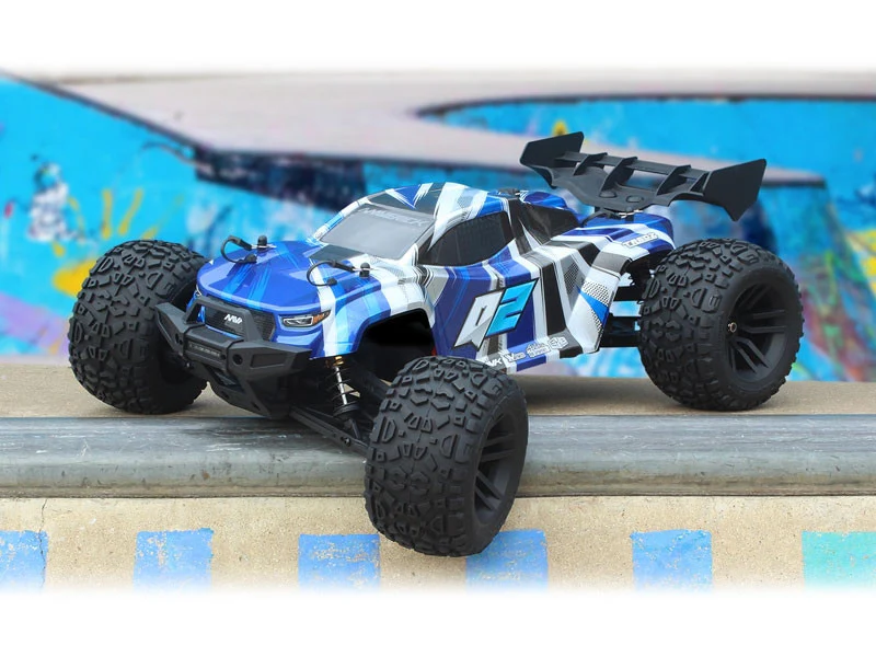 Combo Maverick RC Quantum2 XT stadium truck 1/10 bleu - MV150402 - Image 7