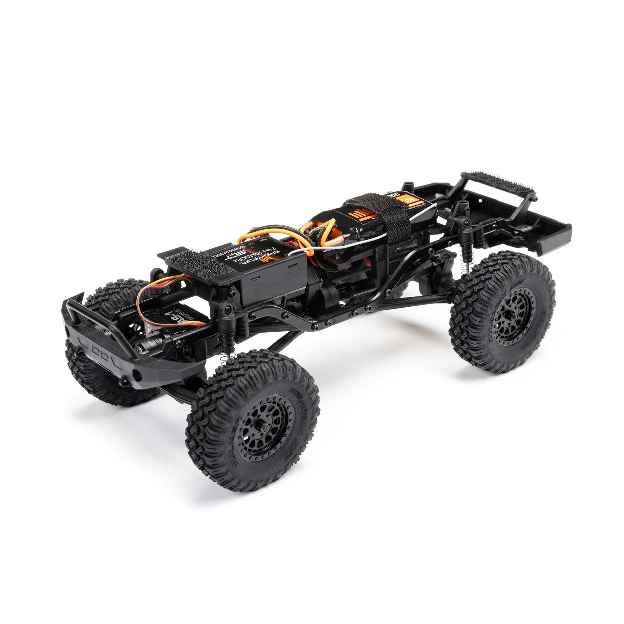 Mini rock crawler SCX24 Base Camp 4WD 1/24 charbon RTR rose - AXI-1219T3 - Image 14