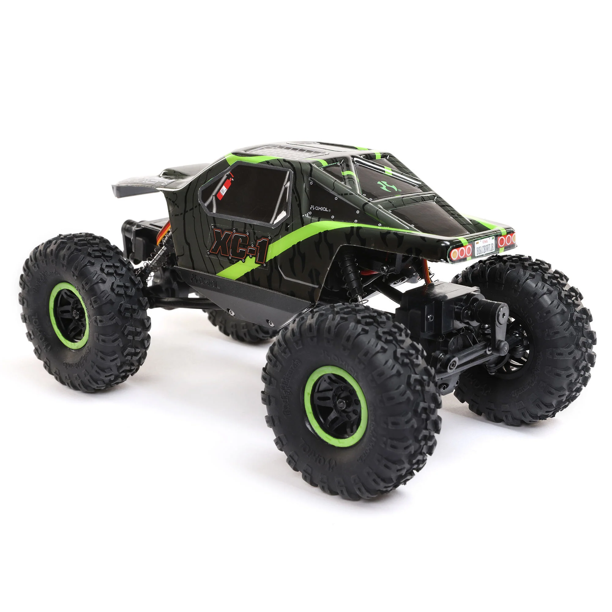 Mini rock crawler tout-terrain 4x4 AX24 XC-1 4WS RTR 1/24 vert - AXI00003T1 - Image 10