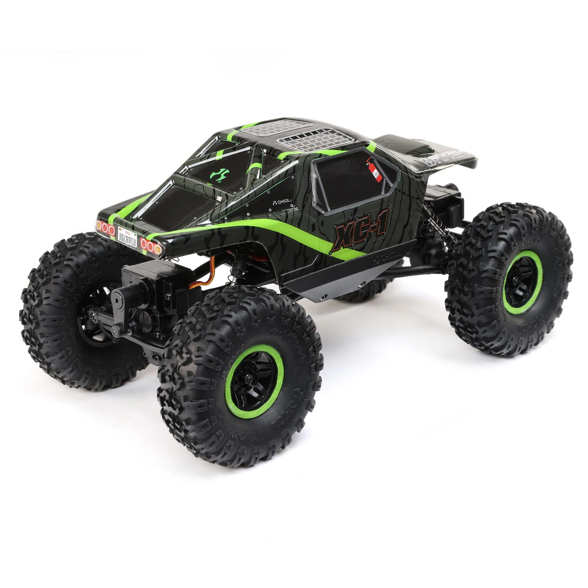 Mini rock crawler tout-terrain 4x4 AX24 XC-1 4WS RTR 1/24 vert - AXI00003T1 - Image 11