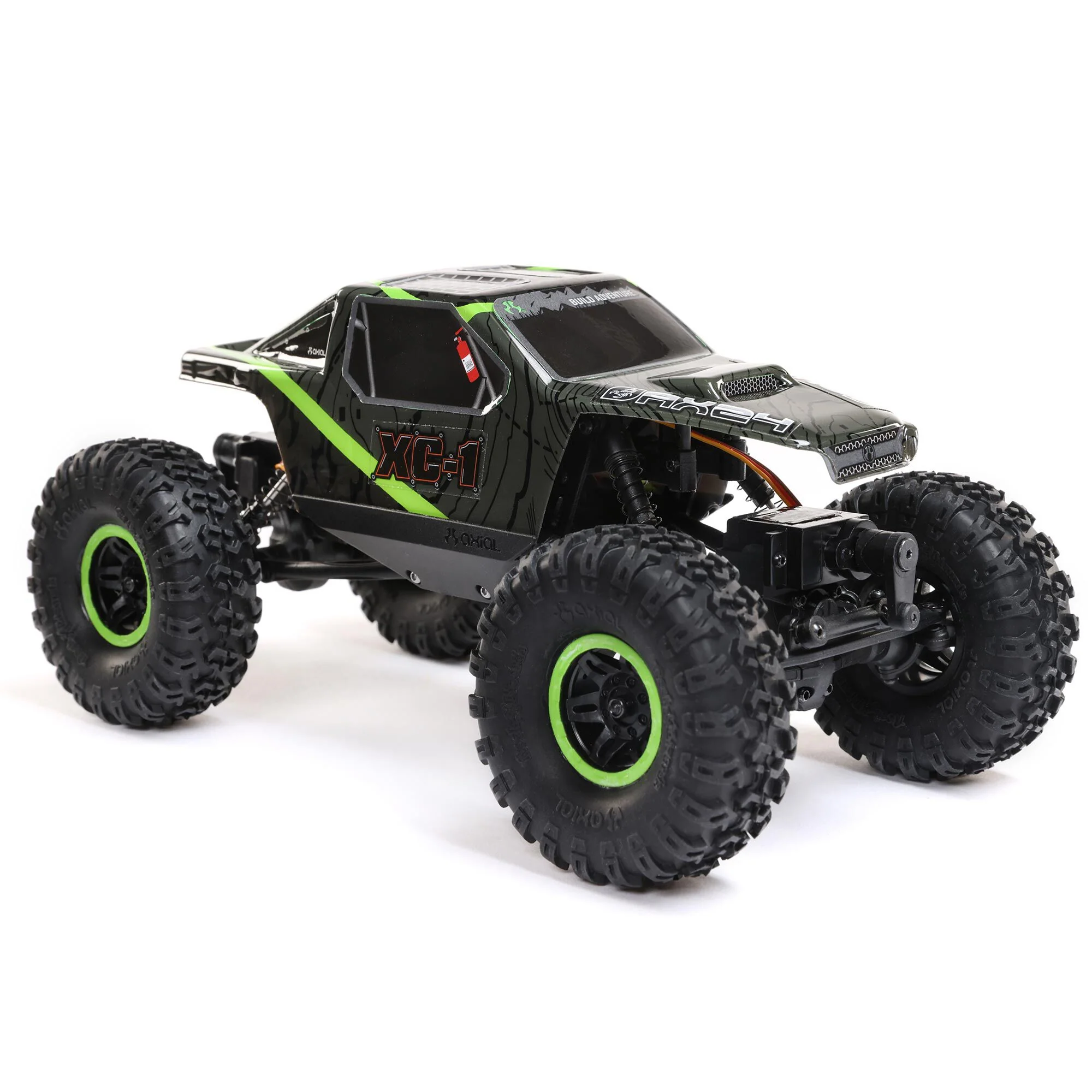 Mini rock crawler tout-terrain 4x4 AX24 XC-1 4WS RTR 1/24 vert - AXI00003T1 - Image 2