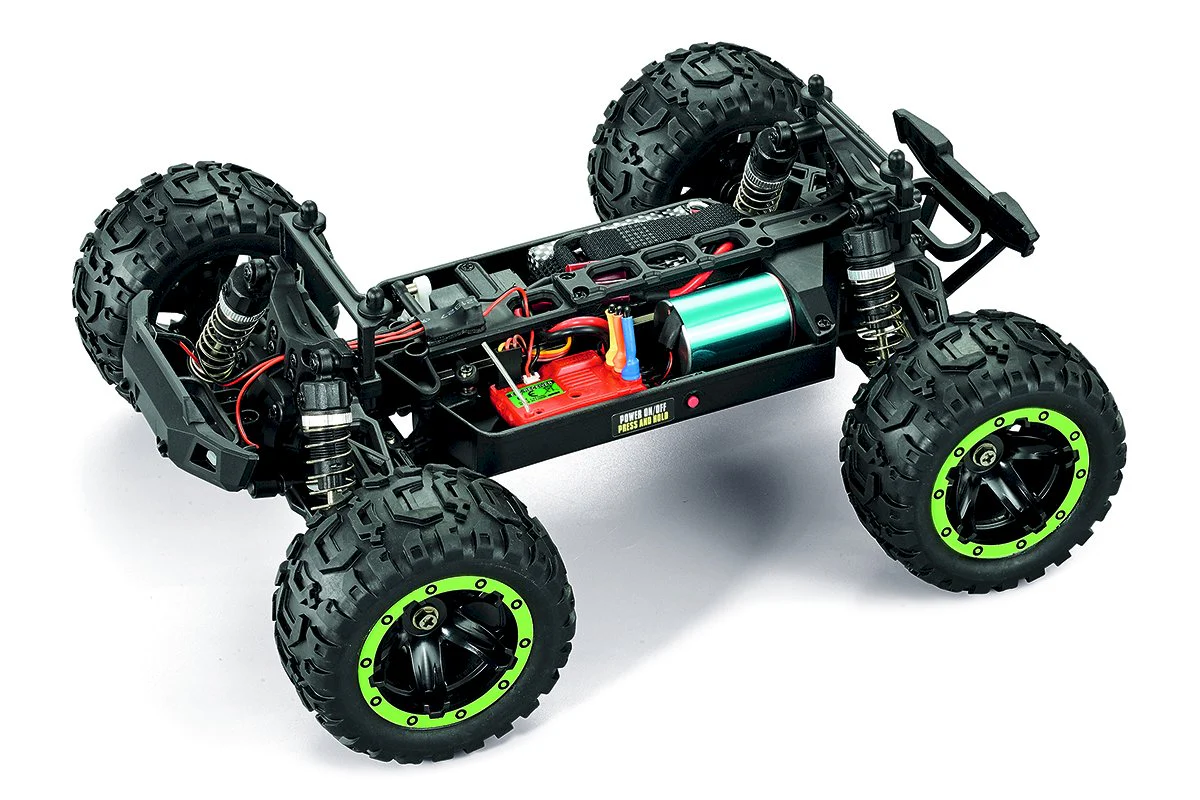 Monster Slyder MT Turbo 40km/h lipo 2S Brushless 4WD RTR 540208 verte - Image 10