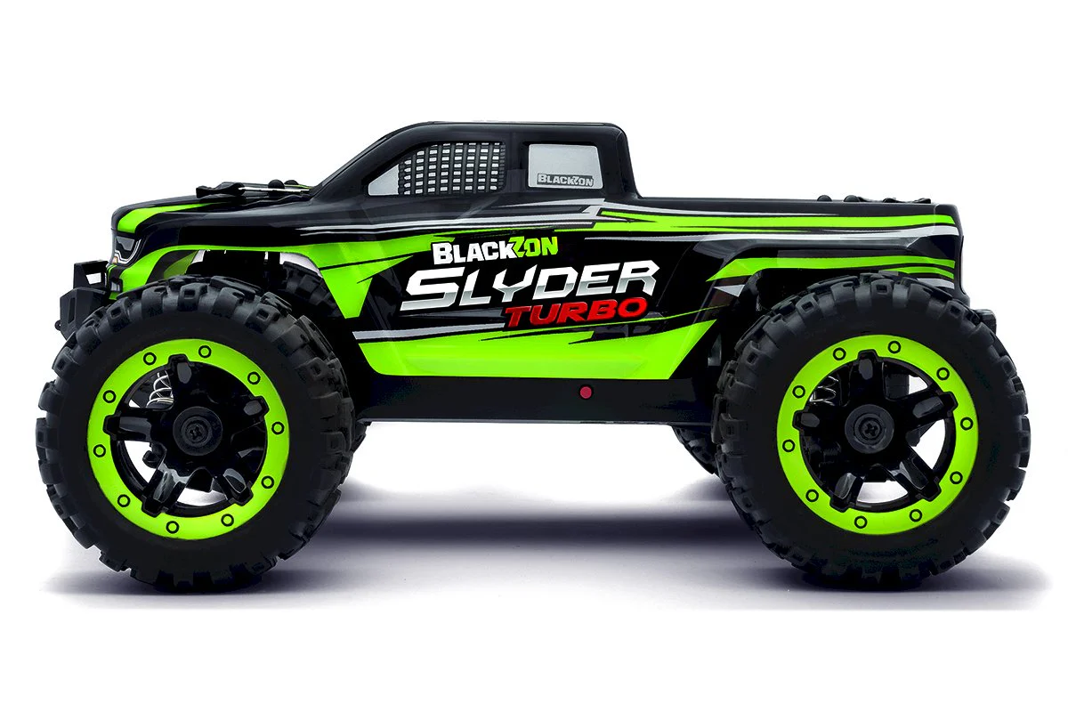 Monster Slyder MT Turbo 40km/h lipo 2S Brushless 4WD RTR 540208 verte - Image 3