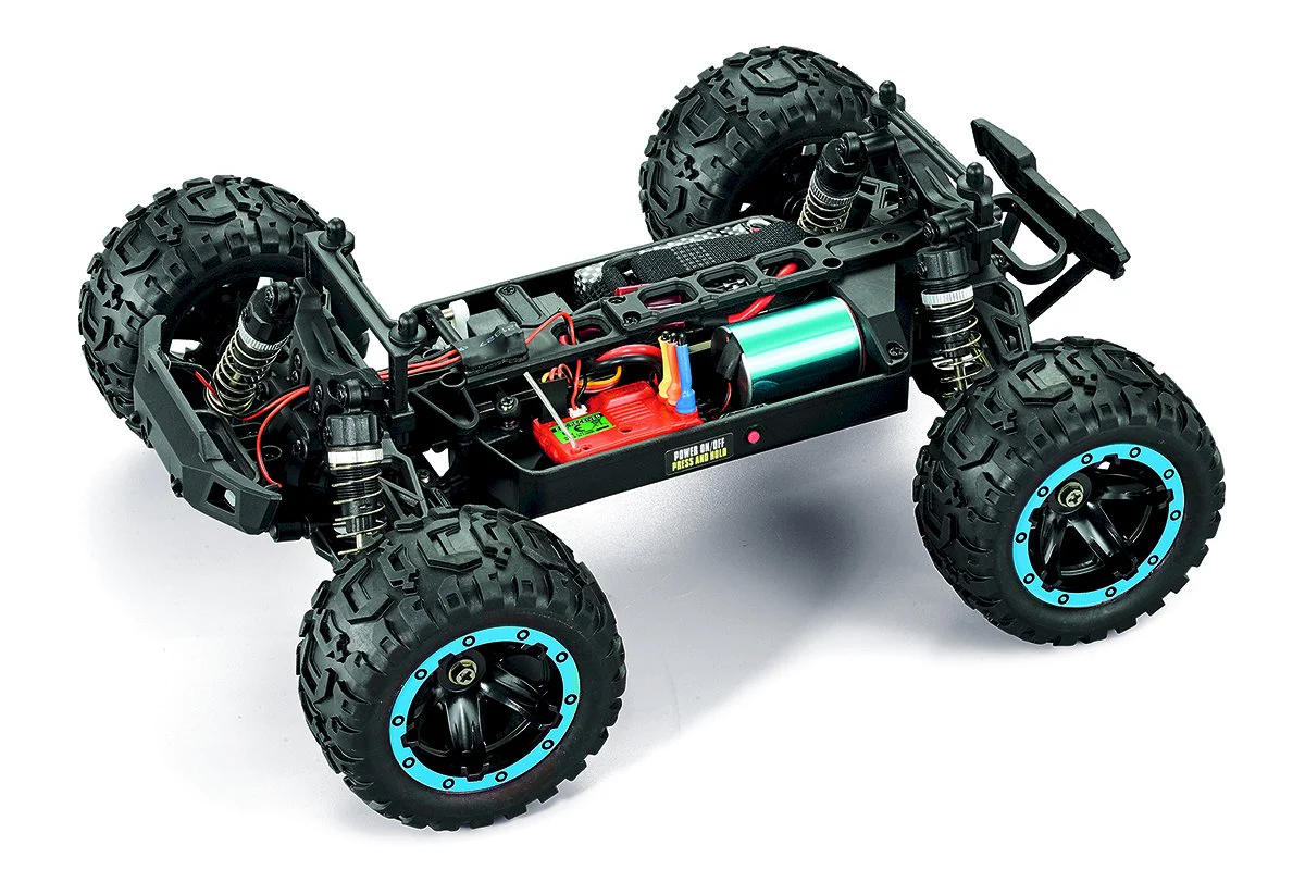 Monster Slyder MT Turbo 40km/h lipo 2S Brushless 4WD RTR 540209 bleu - Image 8