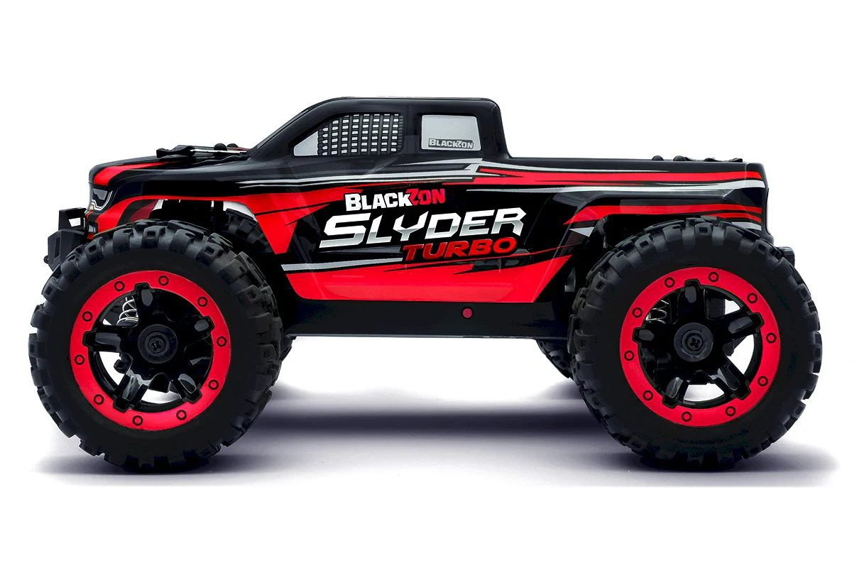 Monster Slyder MT Turbo 40km/h lipo 2S Brushless 4WD RTR 540211 rouge - Image 2