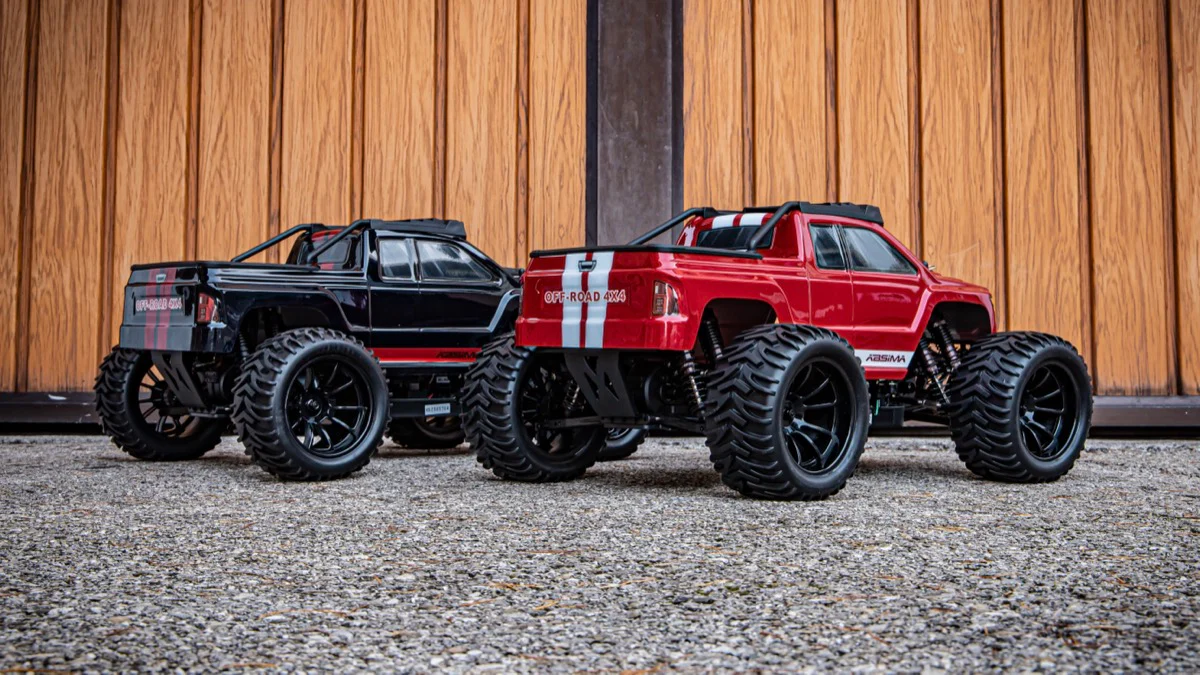 Combo 2S Monster Truck Absima brushless 1/10 EP AMT3.4-V2 BL" RTR - 12244V2 - Image 6
